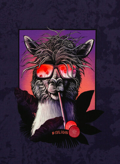 THORSTEN BERGER Cool down - Thorsten Berger - tricot paneel 88cm hoogte