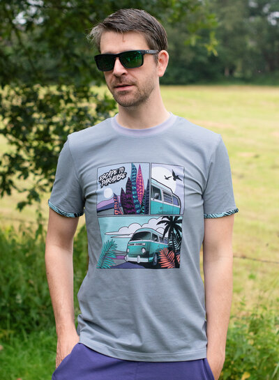 THORSTEN BERGER tricot passend bij Escape to paradise panelen van Thorsten Berger