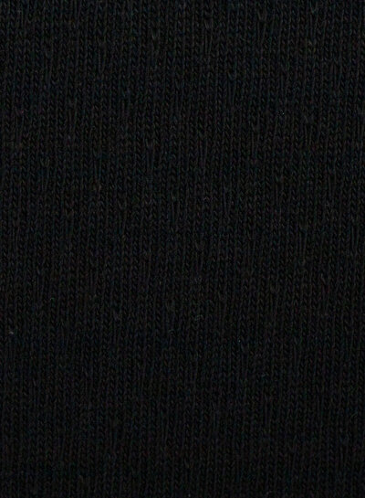 Swafing black - summer cotton knit - very nice knit structure