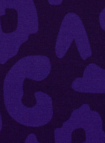 Swafing Blue leopard - modal french terry