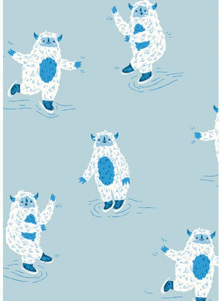 ART GALLERY FABRICS Yappi Yeti flanel