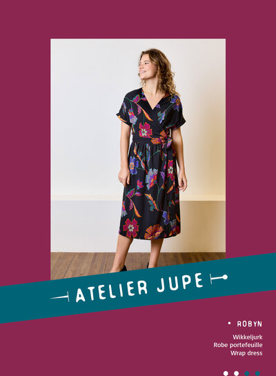Atelier Jupe Robyn wikkeljurk patroon - Atelier Jupe