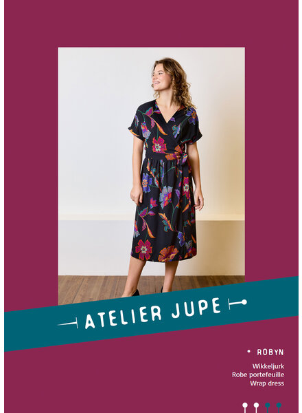 Atelier Jupe Robyn wrap dress pattern - Atelier Jupe