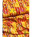 A la Ville Sunset brush - crepe met seersucker textuur