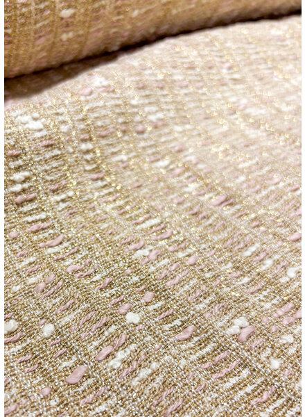 A la Ville soft pink and nude - beautiful jacquard - chanel