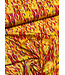 A la Ville Sunset brush - crepe met seersucker textuur