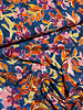A la Ville painterly leaves - Italian viscose