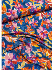 A la Ville painterly leaves - Italiaanse viscose