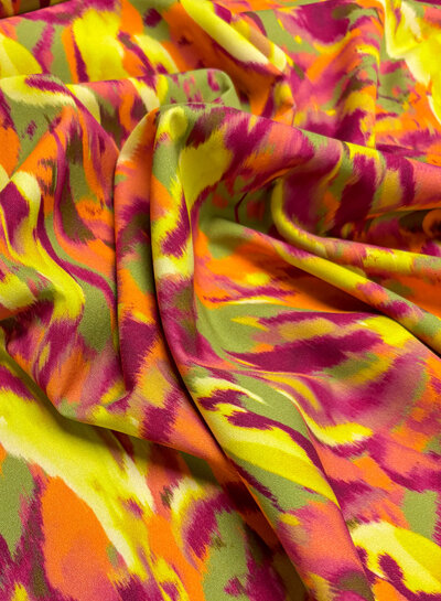 A la Ville faded lily's - beautiful Italian crepe