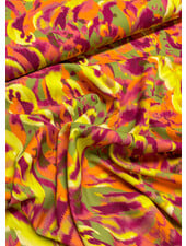 A la Ville faded lily's - prachtige Italiaanse crepe