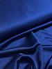 A la Ville royal blue - satin viscose - quality Haute Couture