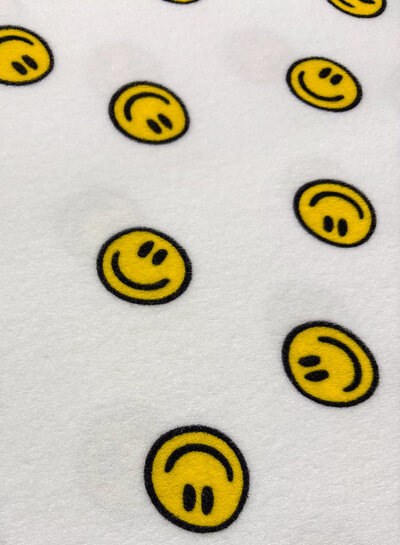 Madeline Smileys sponge - stretch terry cloth