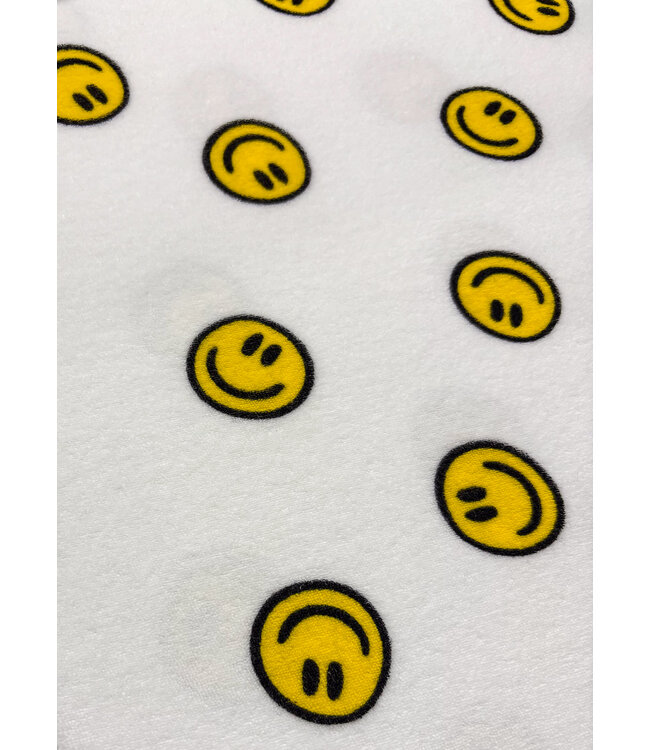 Madeline smileys spons - rekbare badstof