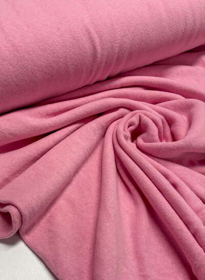 Swafing snoepjesroze -  zachte, vormvaste gebreide stof