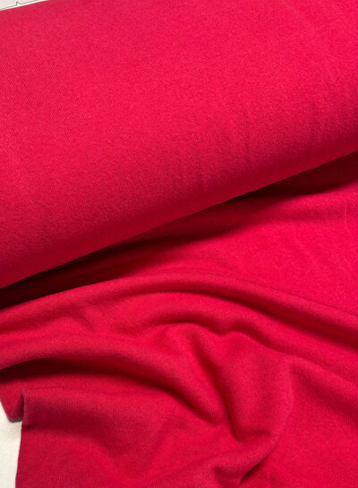 Swafing fuchsia - zachte, vormvaste gebreide stof