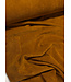 cognac rekbare badstof/spons