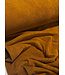 cognac rekbare badstof/spons