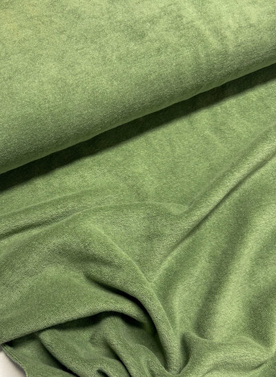 coin sponge - stretch terry cloth