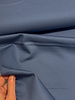 Madeline jeansblauw katoen gabardine - vast en stevig geweven - trenchcoat stof (niet waterproof)