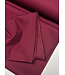 Madeline bordeaux katoen gabardine - vast en stevig geweven - trenchcoat stof (niet waterproof)