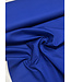 kobaltblauw katoen gabardine - vast en stevig geweven - trenchcoat stof (niet waterproof)