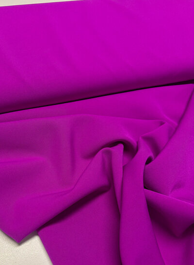 A la Ville Electric purple - stylish woven fabric - wrinkle-free - high quality (Italy)