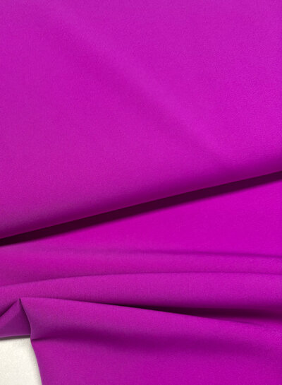 A la Ville Electric purple - stylish woven fabric - wrinkle-free - high quality (Italy)