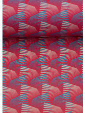 Madeline Sunset peaks pink - zachte canvas