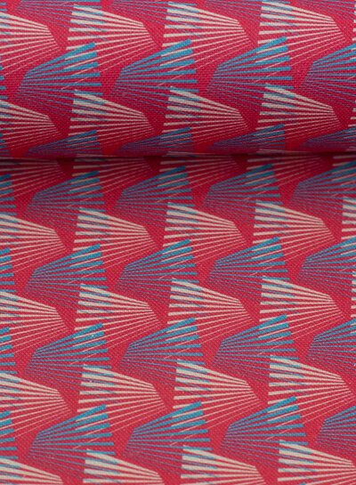 Madeline Sunset peaks pink - zachte canvas