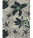 flowers ecru - canvas
