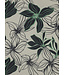 flowers ecru - canvas