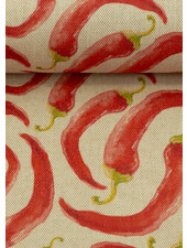 Madeline Peppers - naturel canvas