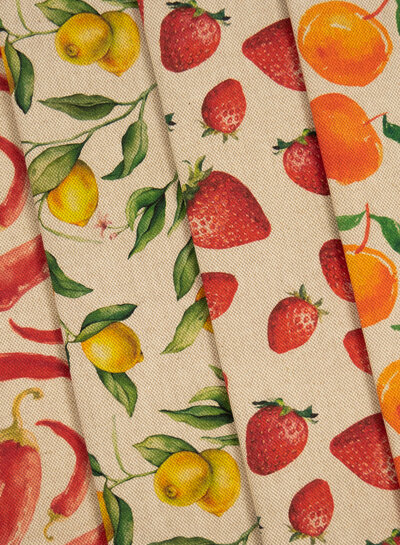 Madeline Peppers - naturel canvas