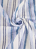 Katia fabrics blue jeans stripes - mousseline