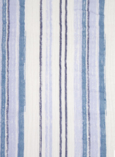 Katia fabrics blue jeans stripes - muslin