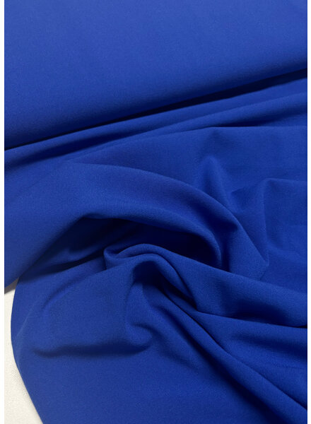 Madeline cobalt blue - Italian crepe - medium weight