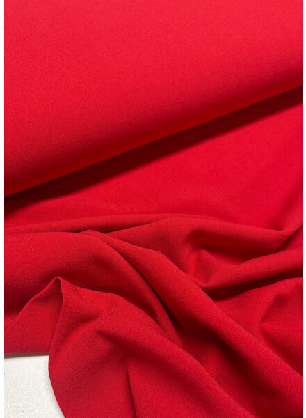 Red - Italian crepe - medium