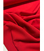 Rood - Italiaanse crepe - middelzwaar