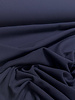 navy blue - italian crepe - medium weight
