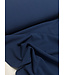 denimblauw - Italiaanse crepe - middelzwaar
