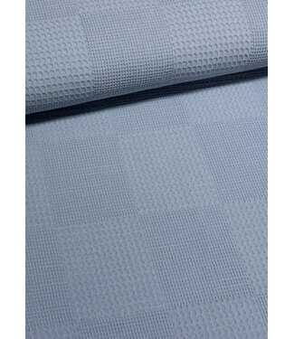 Katia fabrics celestial blue - waffle cotton