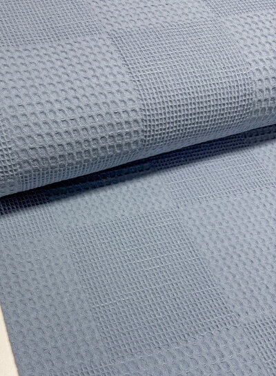 Katia fabrics celestial blue - waffle cotton