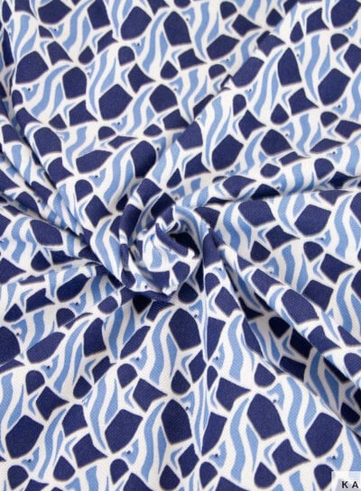 Katia fabrics african sea world - polo pique