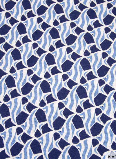 Katia fabrics african sea world - polo pique