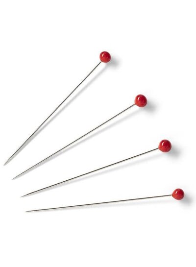 glaskopspelden - extra fijn - 35 * 0.4mm - 5gr (ongeveer 100 stuks)