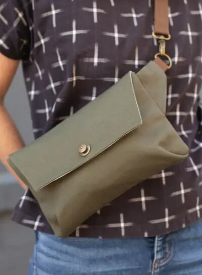 Noodlehead Haralson belt bag - papieren patroon