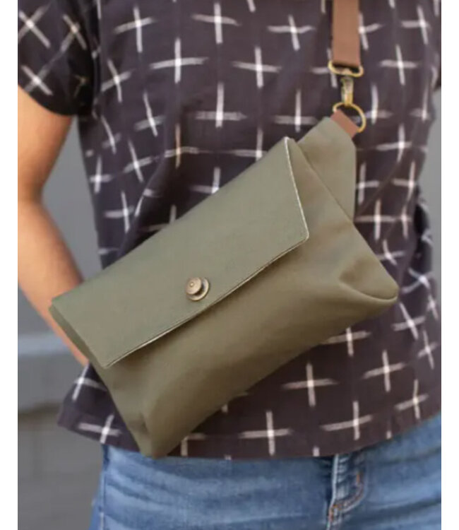 Noodlehead Haralson belt bag - papieren patroon
