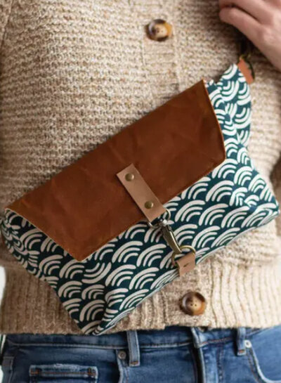 Noodlehead Haralson belt bag - papieren patroon