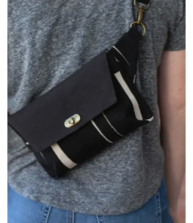 Noodlehead Haralson belt bag - papieren patroon