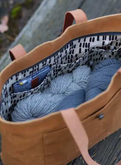 Noodlehead Pepin tote - papieren patroon